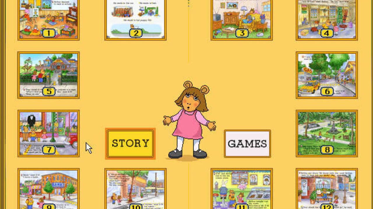 Living Books: Arthur's Reading Race — Screenshot 4