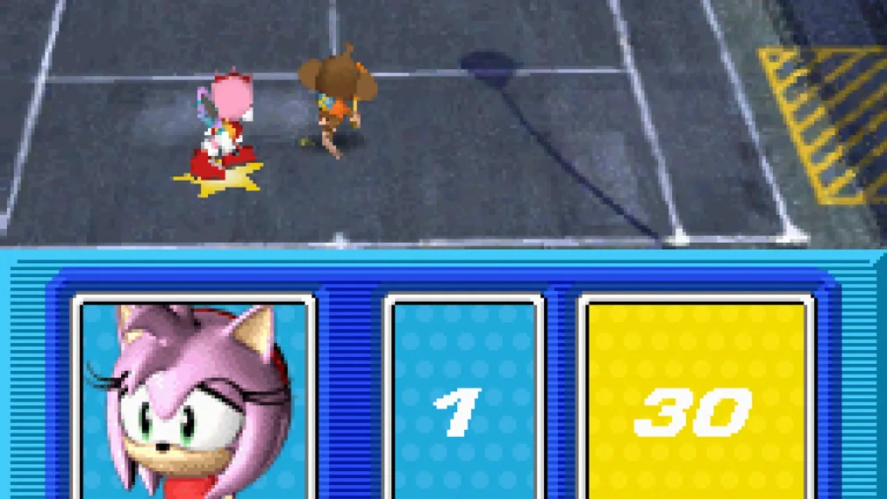 Sega Superstars Tennis screenshot 1