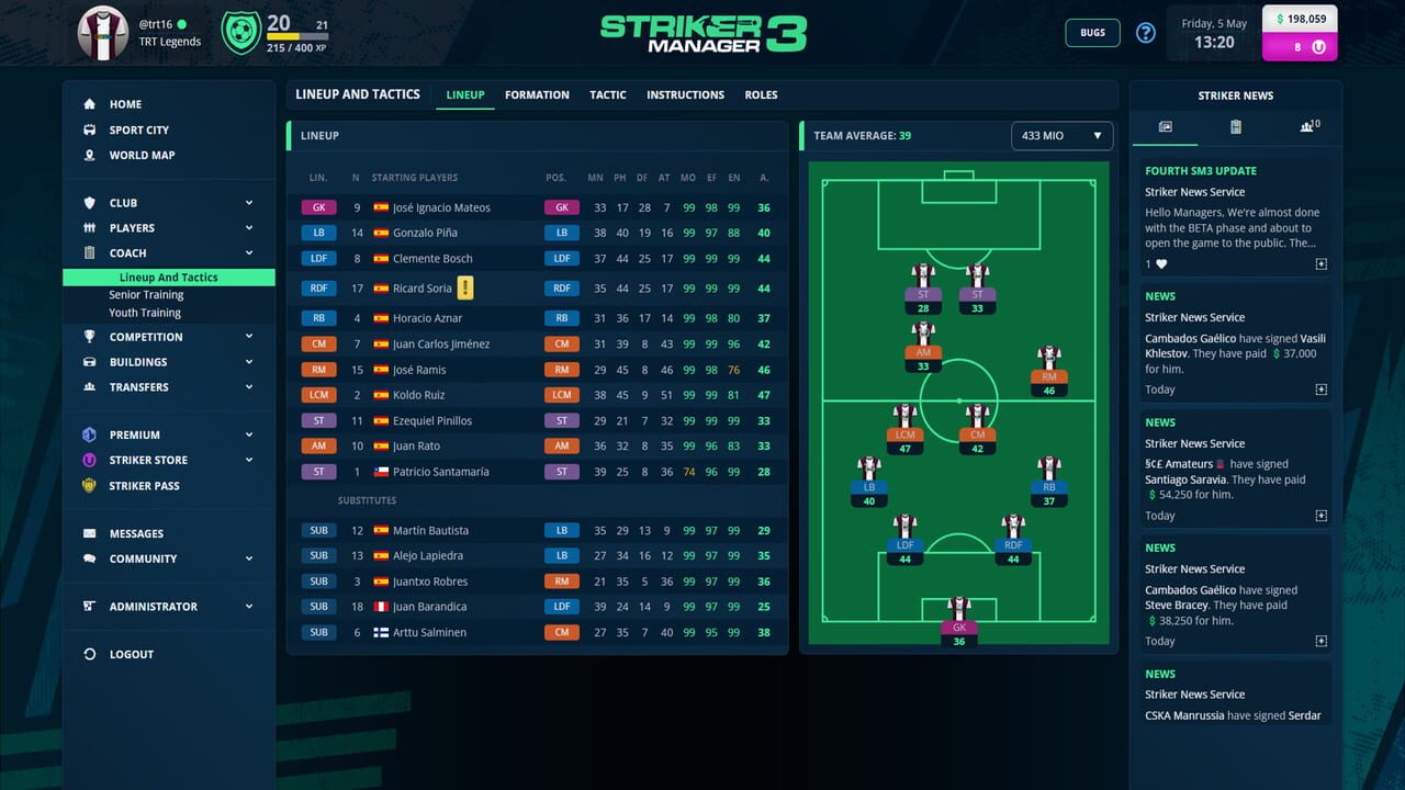 Striker Manager 3 Image