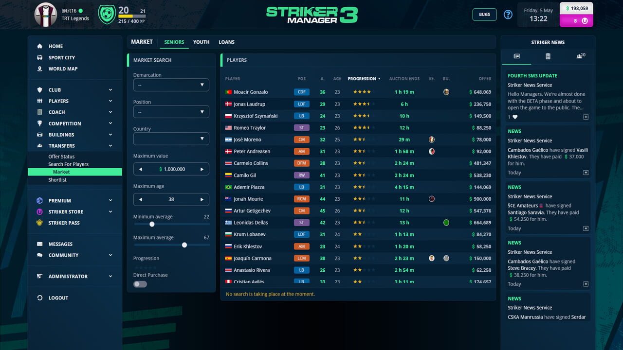 Striker Manager 3 Image