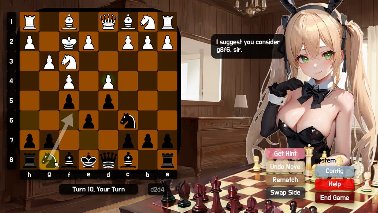 Play Chess with Lady Bongcloud — Screenshot 2