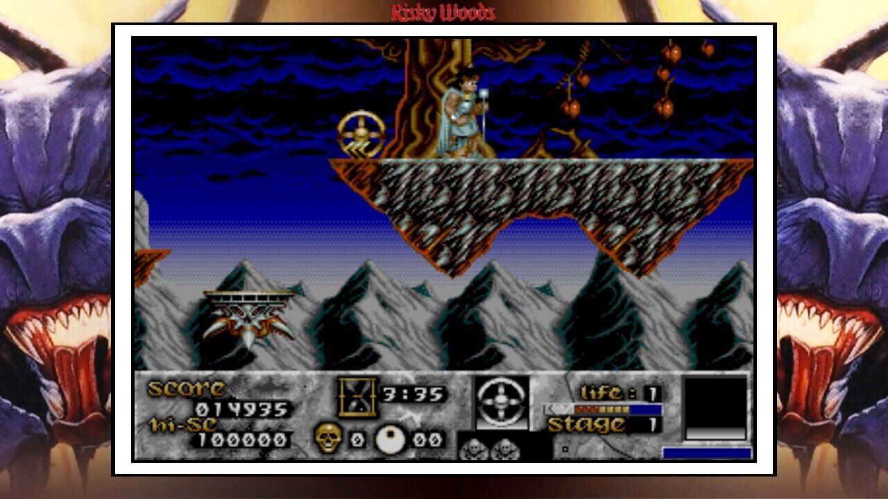 QUByte Classics: Risky Woods — Screenshot 3