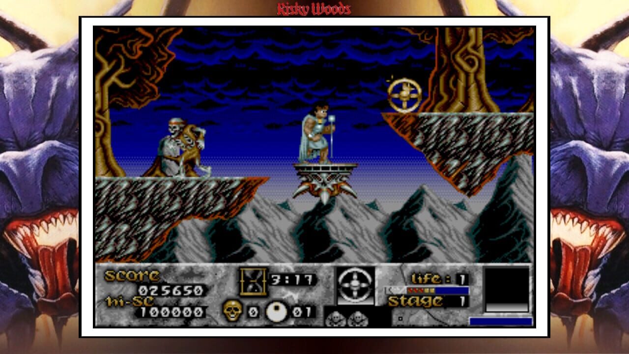 QUByte Classics: Risky Woods — Screenshot 4