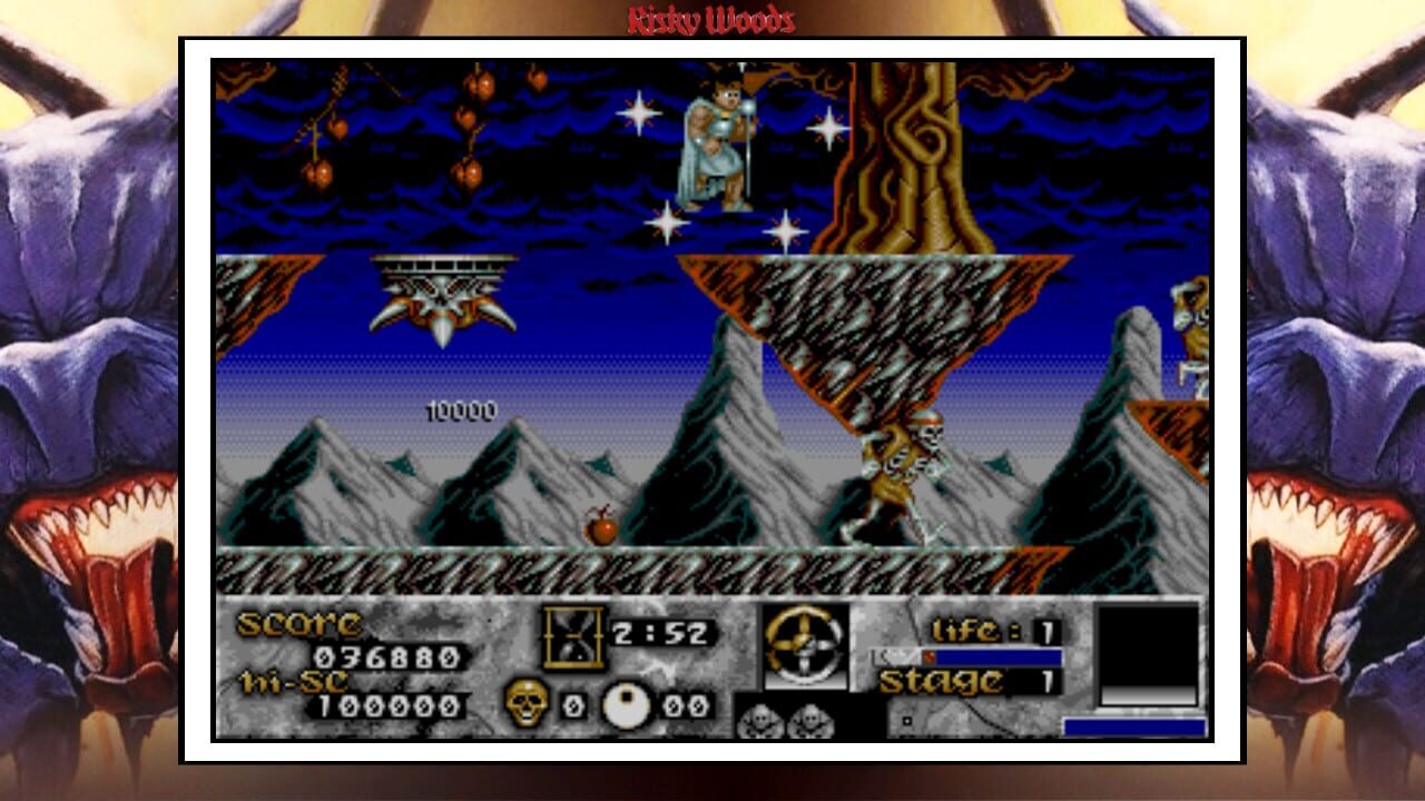 QUByte Classics: Risky Woods — Screenshot 5