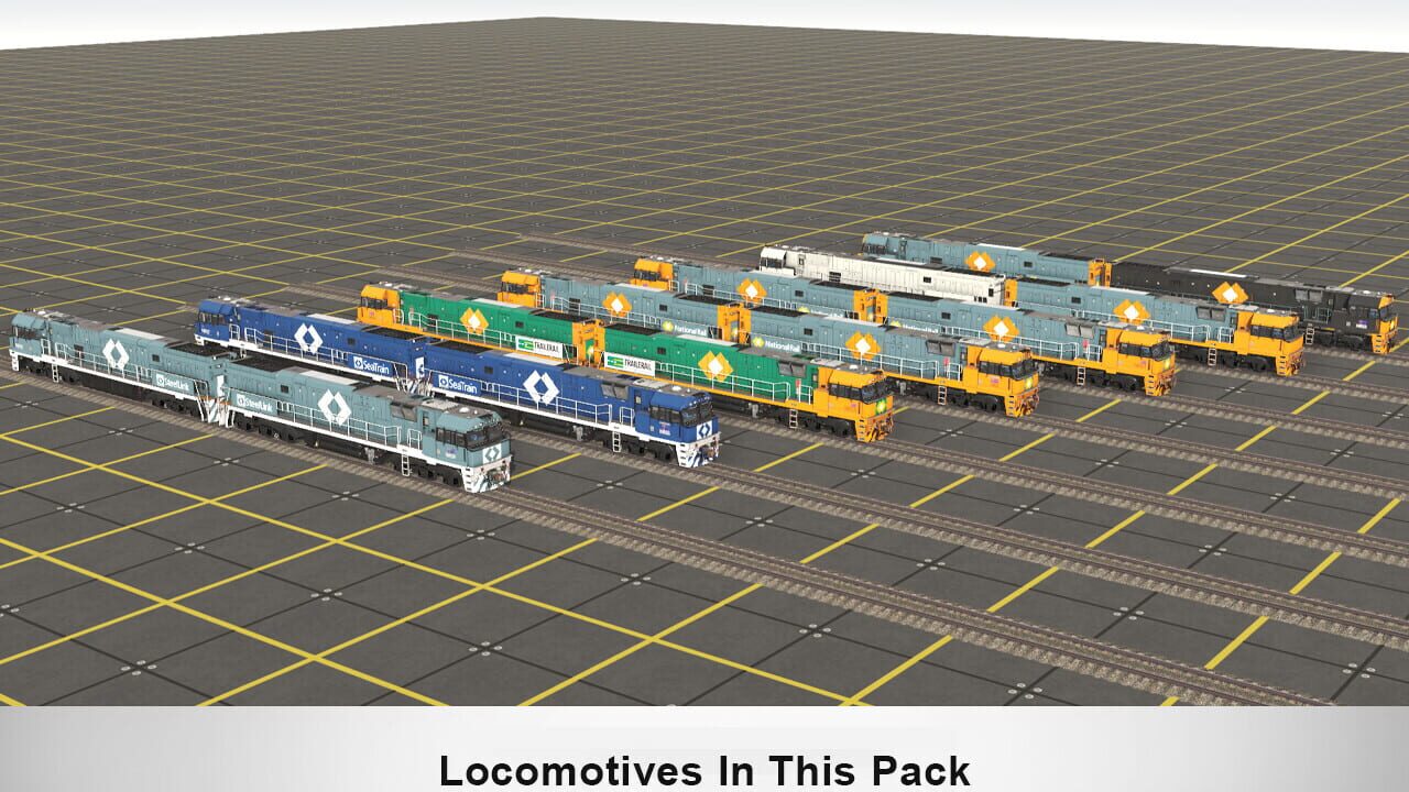 Trainz Railroad Simulator 2019: NR Class Locomotive - National Rail Mega Pack Image