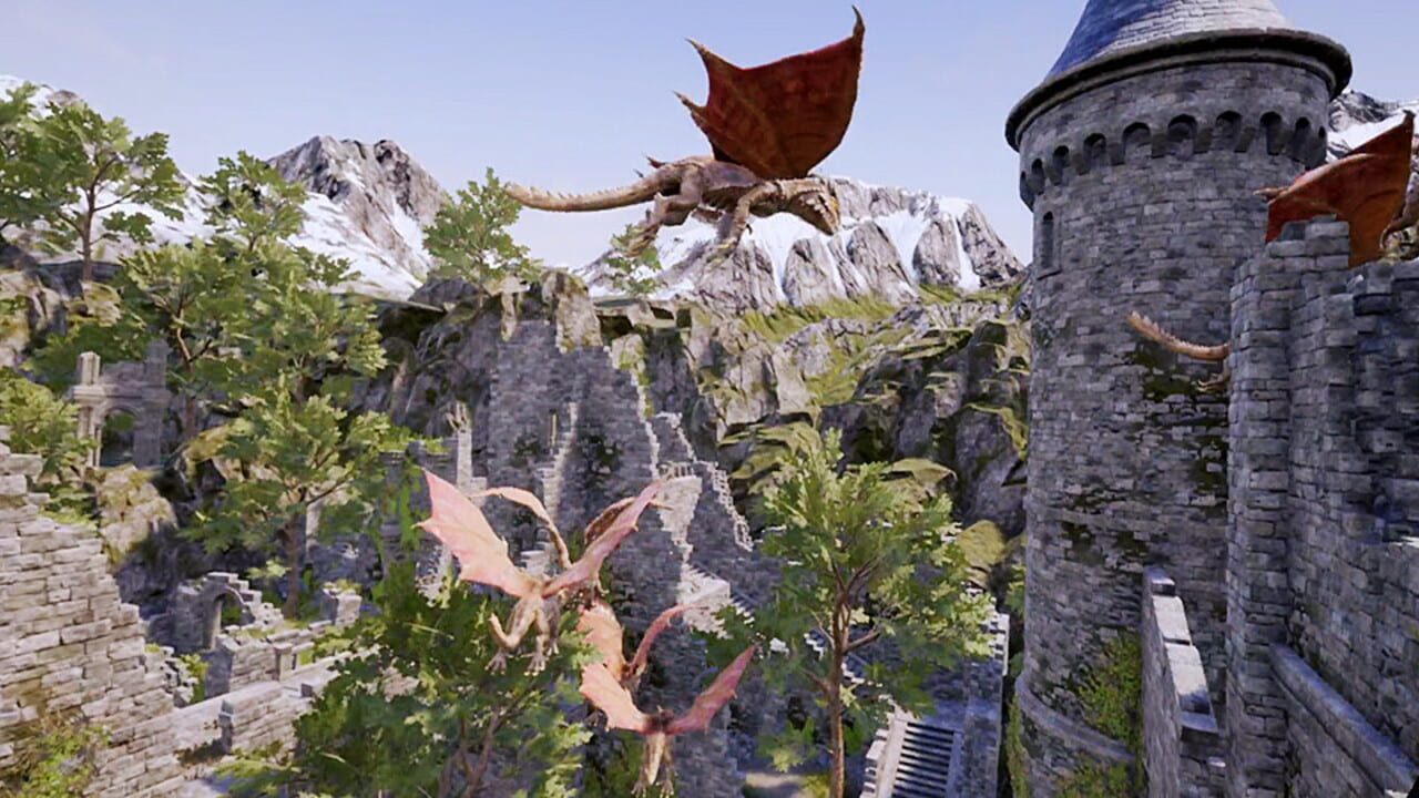 VR Pterosaur Rock Climbing — Screenshot 1