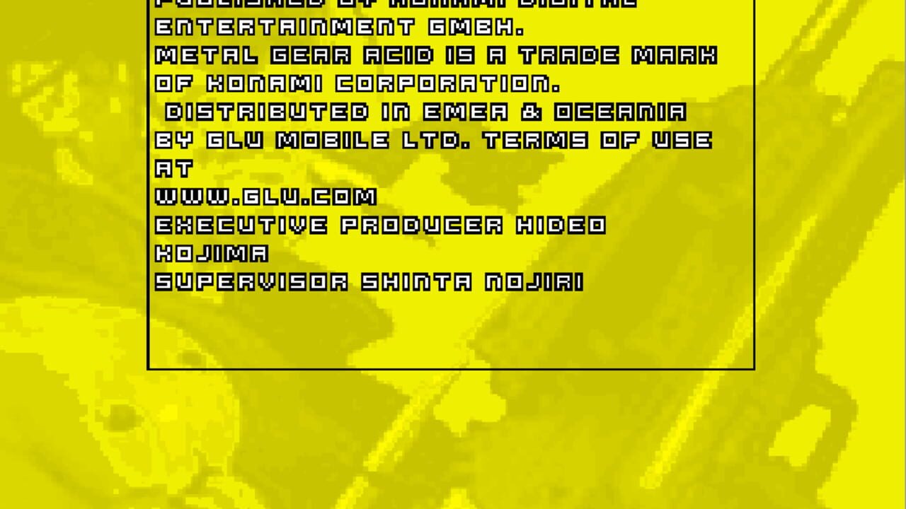 Metal Gear Acid 2 Mobile Image
