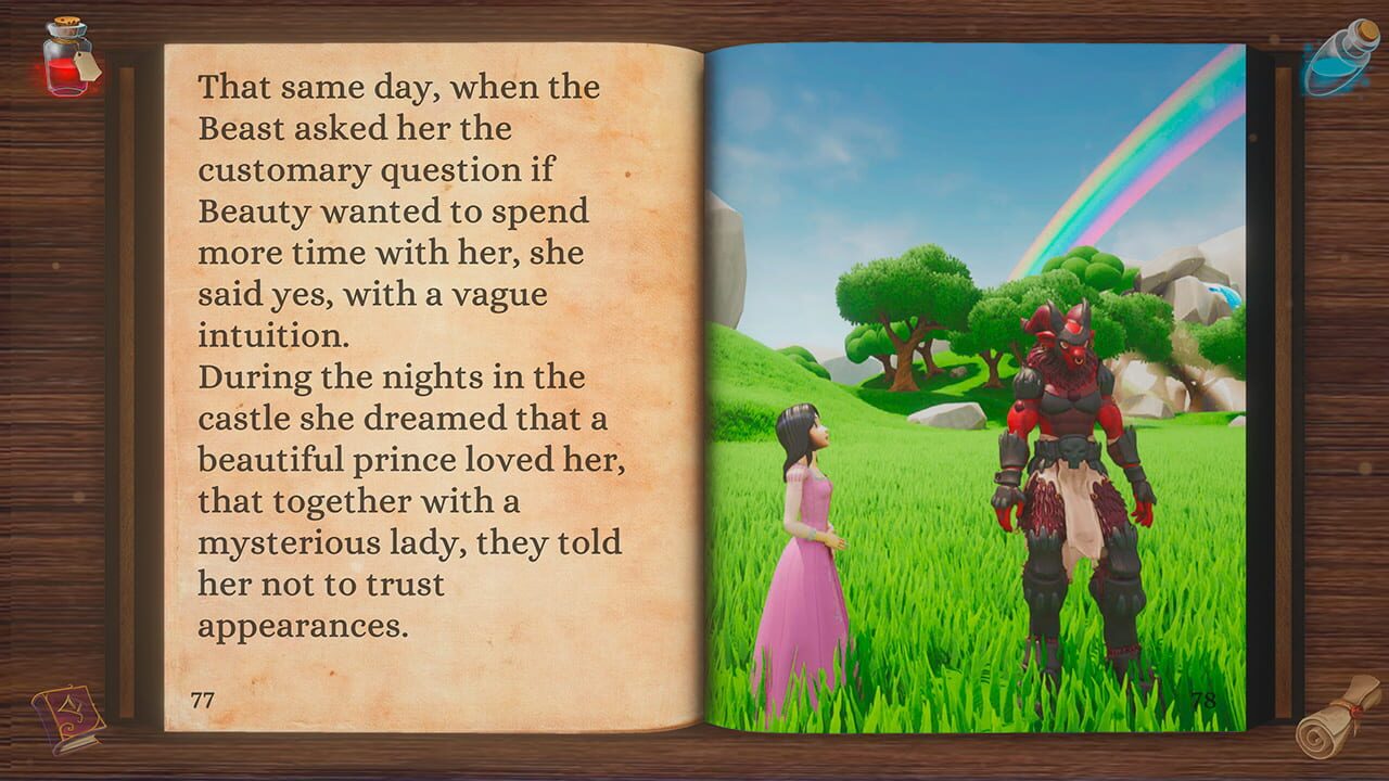 Beauty and The Beast: Interactive Book Image