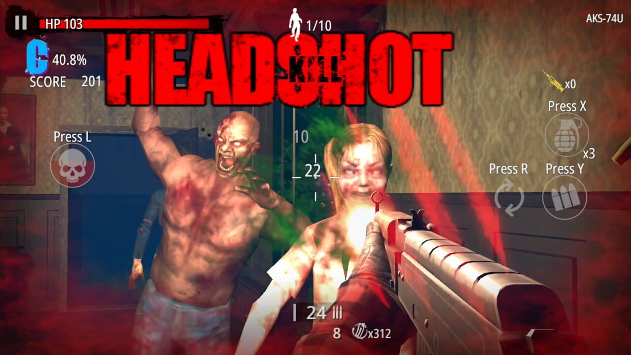 Zombie Hunter: D-Day — Screenshot 2