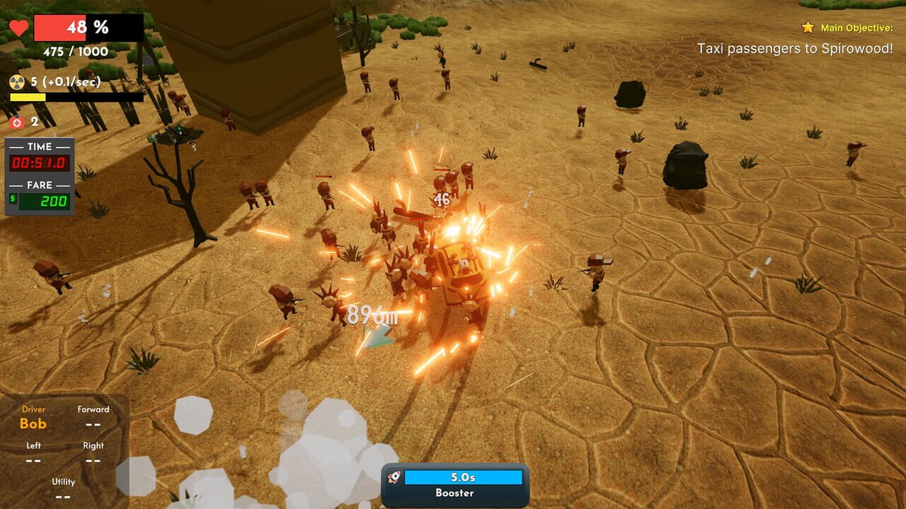 Tombstone Taxi Screenshot 1