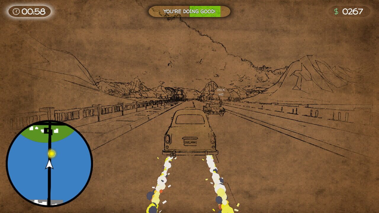 Doodle Taxi Image