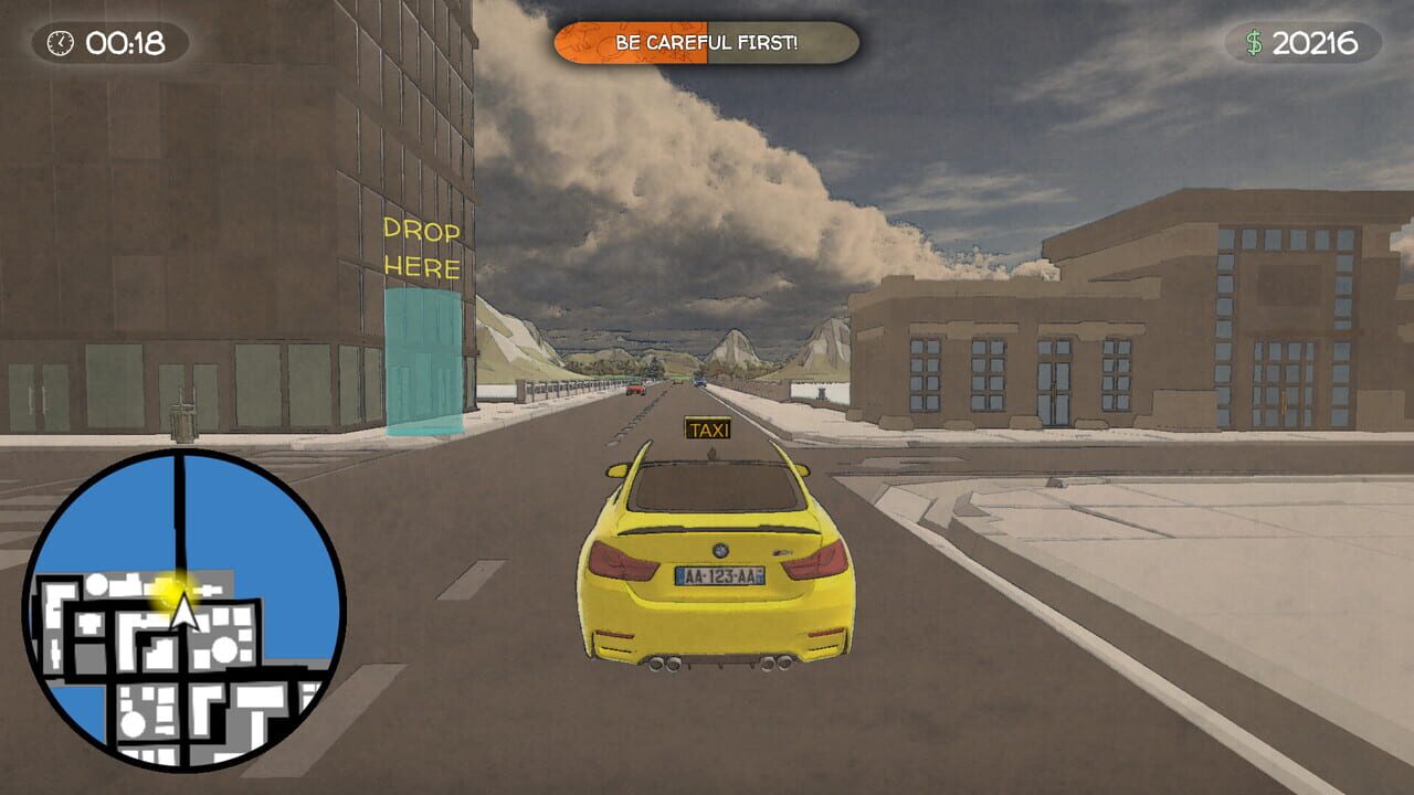 Doodle Taxi Image