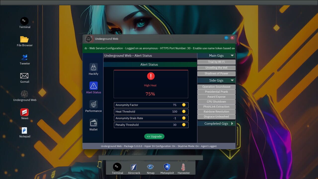 Anonymous Hacker Simulator — Screenshot 2
