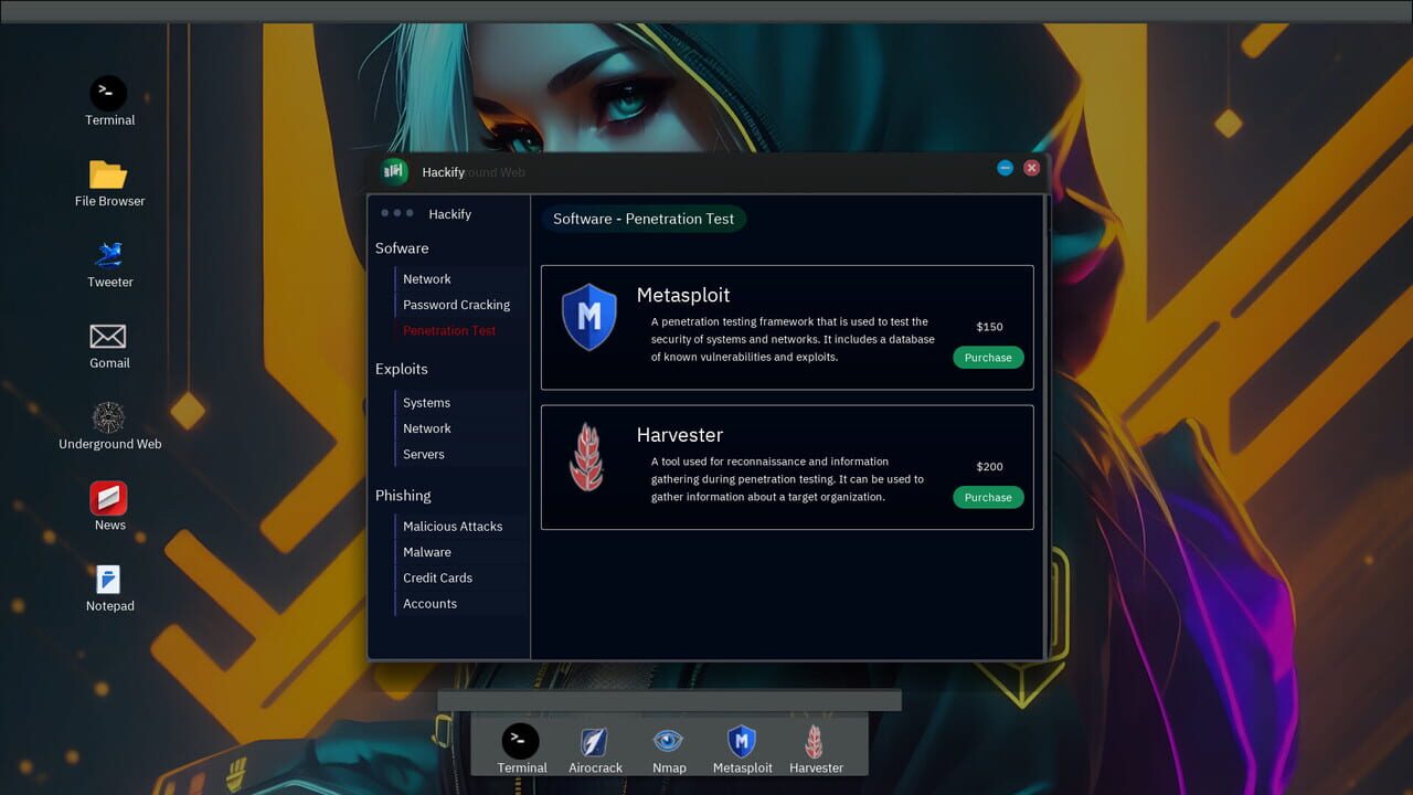 Anonymous Hacker Simulator — Screenshot 5