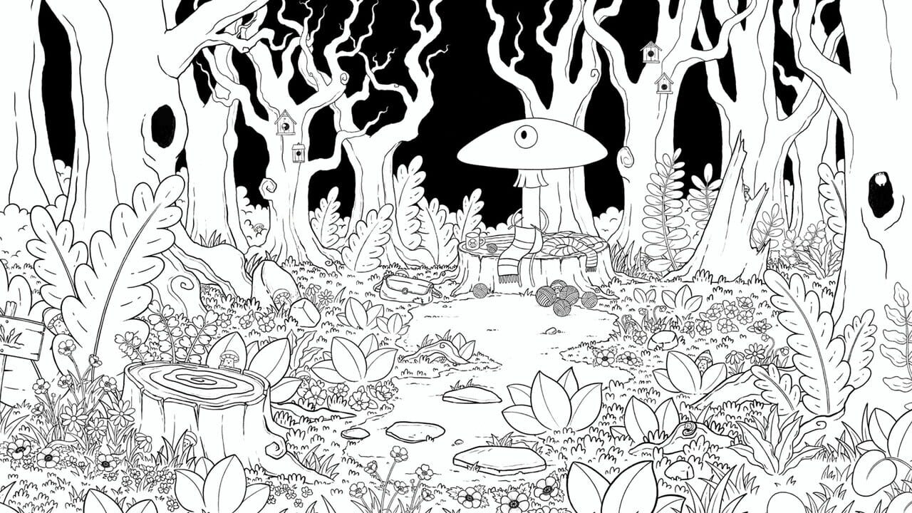 Mushroom Picnic Party Image