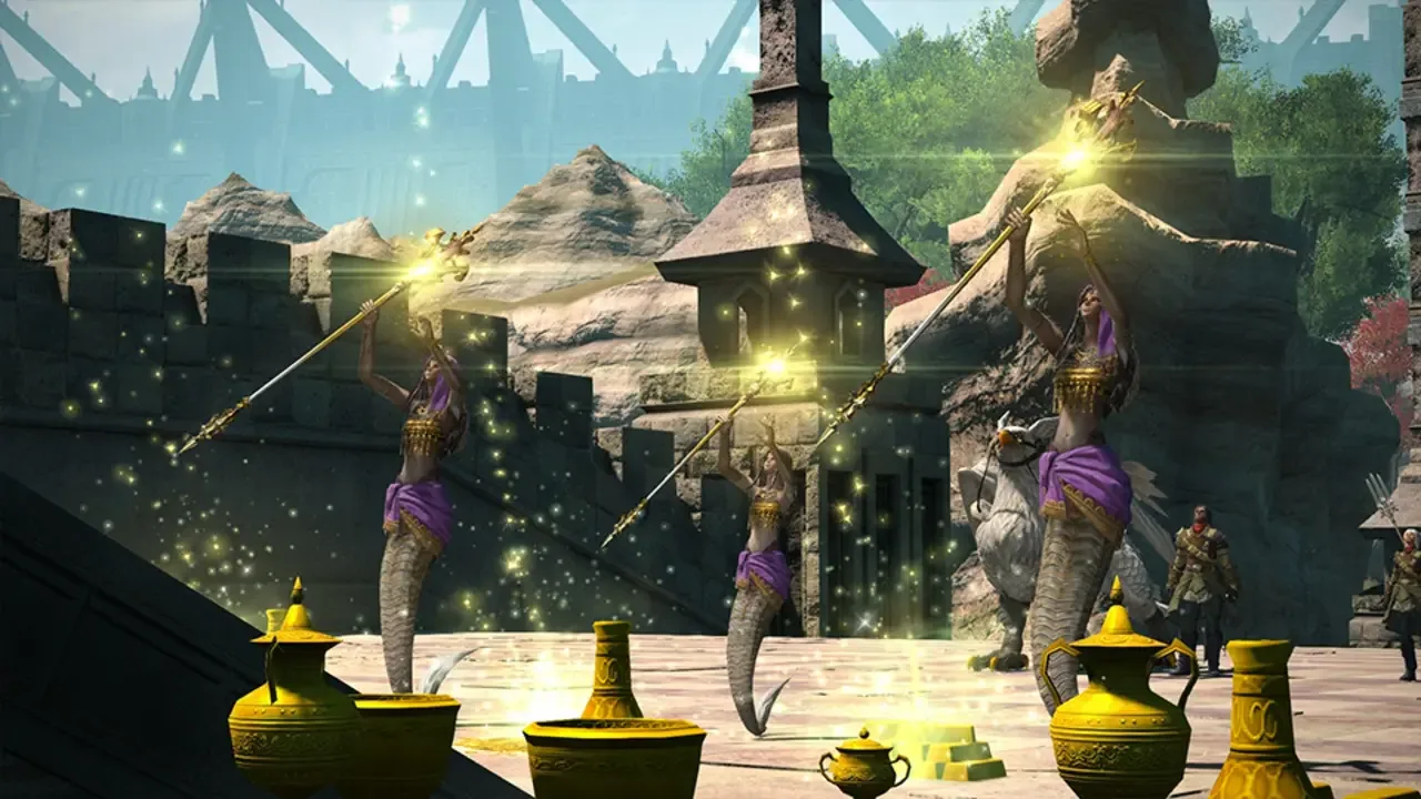 Final Fantasy XIV: Rise of a New Sun banner