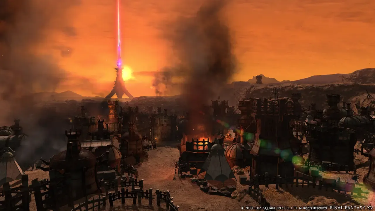 Final Fantasy XIV: Death Unto Dawn banner