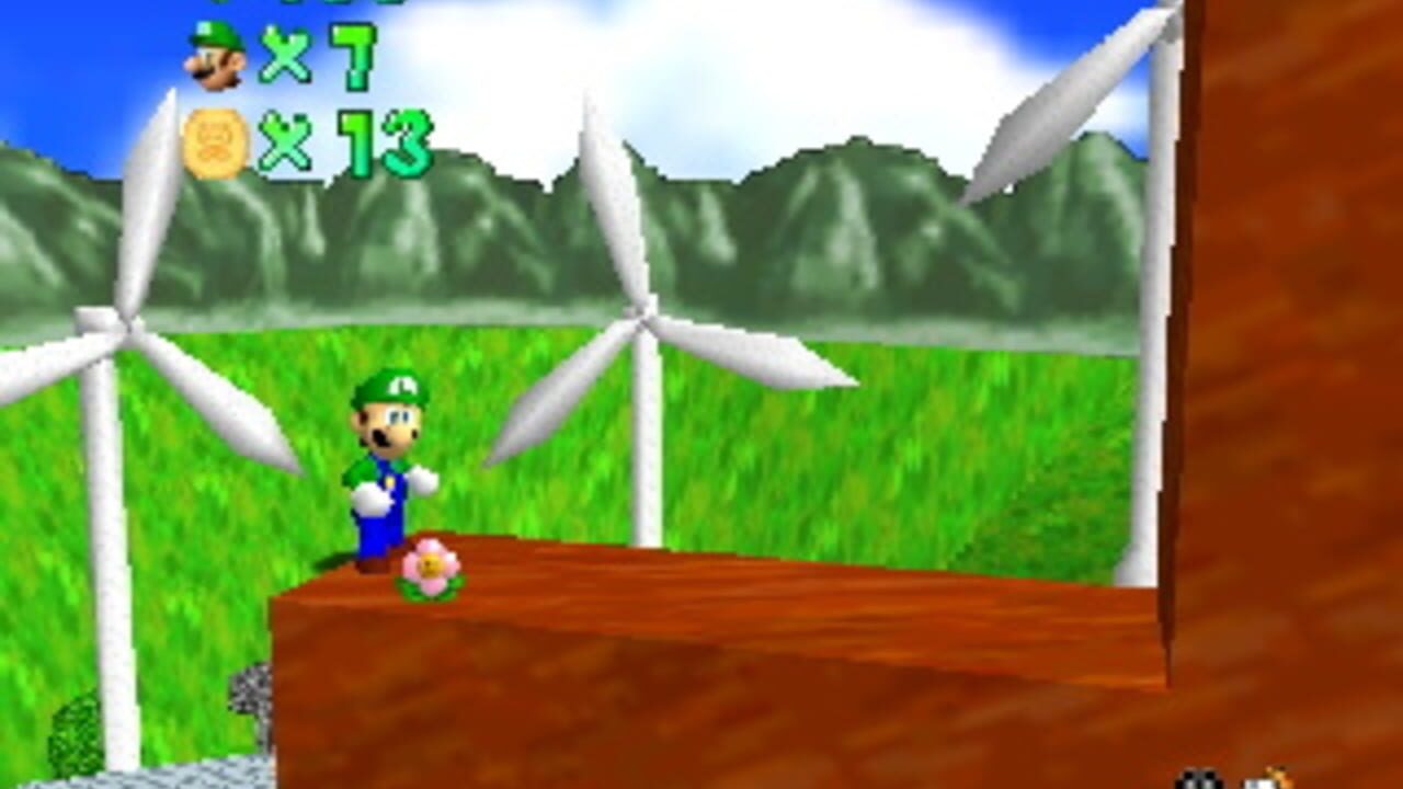 Super Luigi 64: The Flower Cup — Screenshot 2