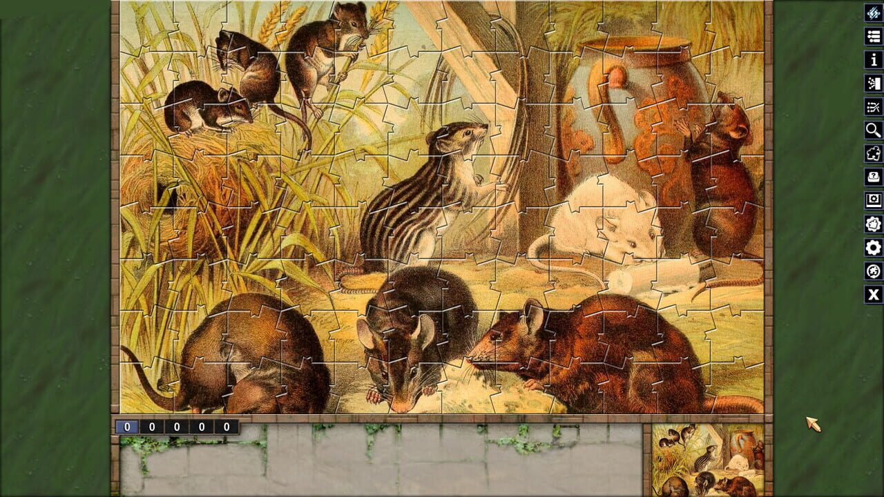 Pixel Puzzles: Illustrations & Anime - Jigsaw Pack: Book of Nature Image