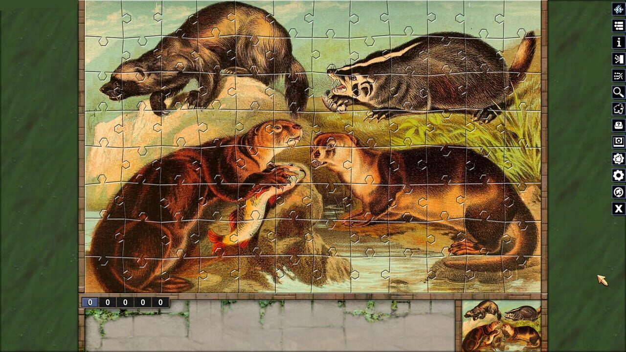 Pixel Puzzles: Illustrations & Anime - Jigsaw Pack: Book of Nature Image