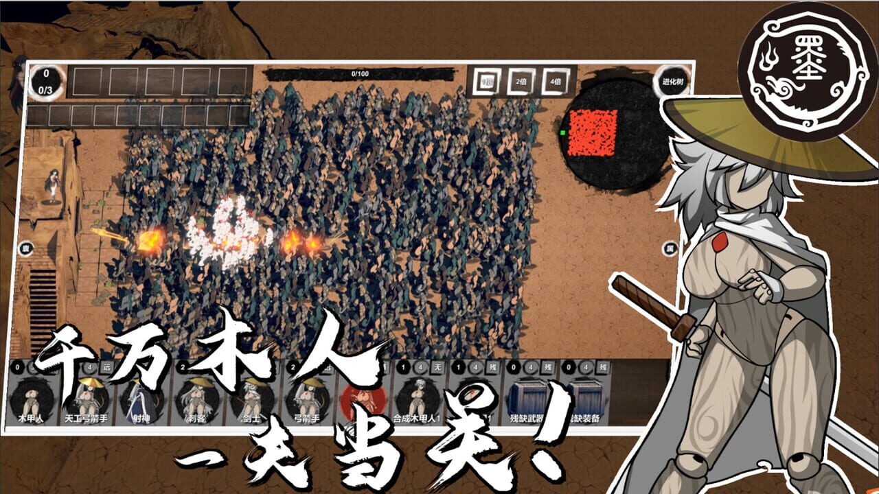 Making people to Fight Qin Image