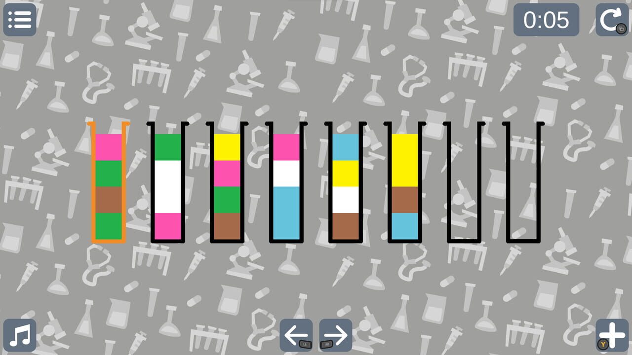 Chemical Sort — Screenshot 1