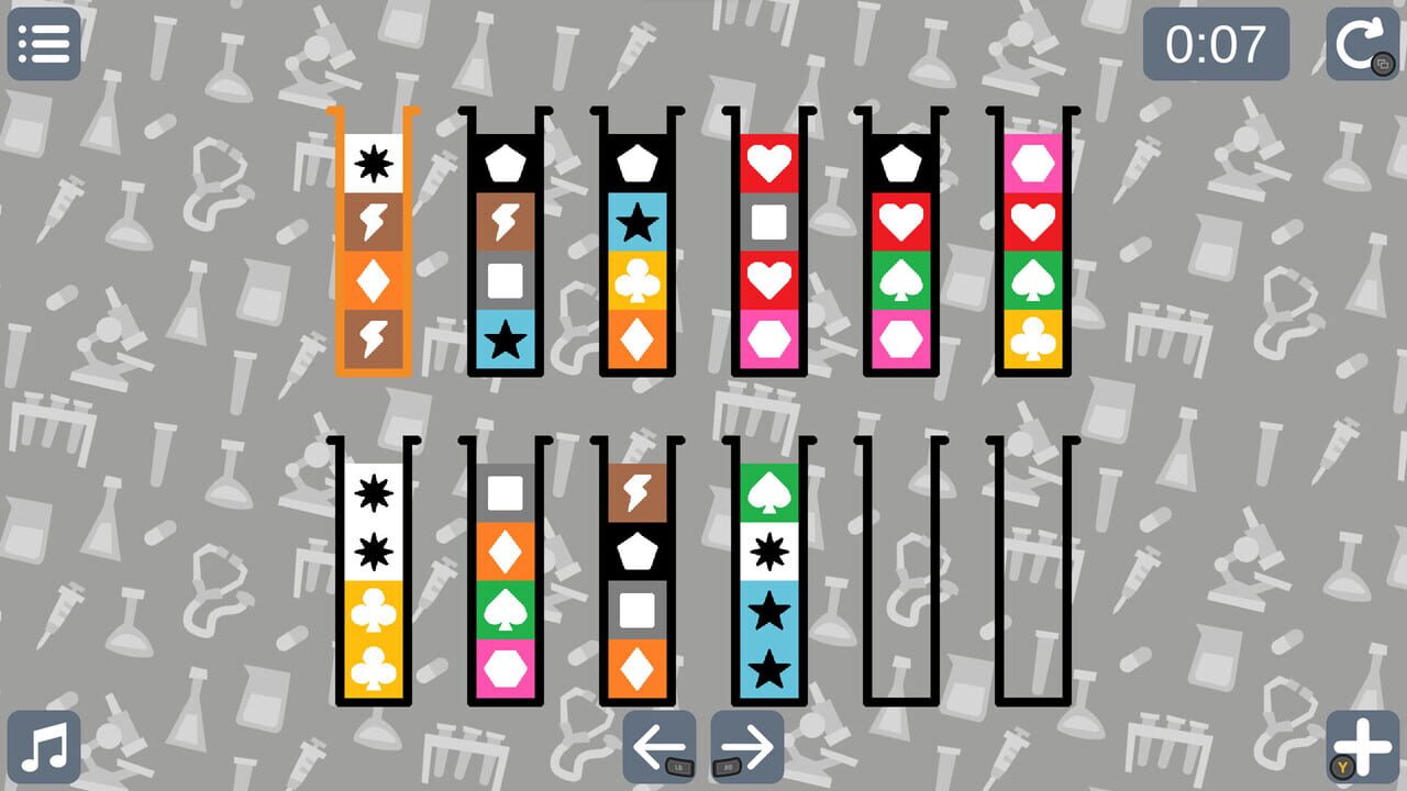 Chemical Sort — Screenshot 2