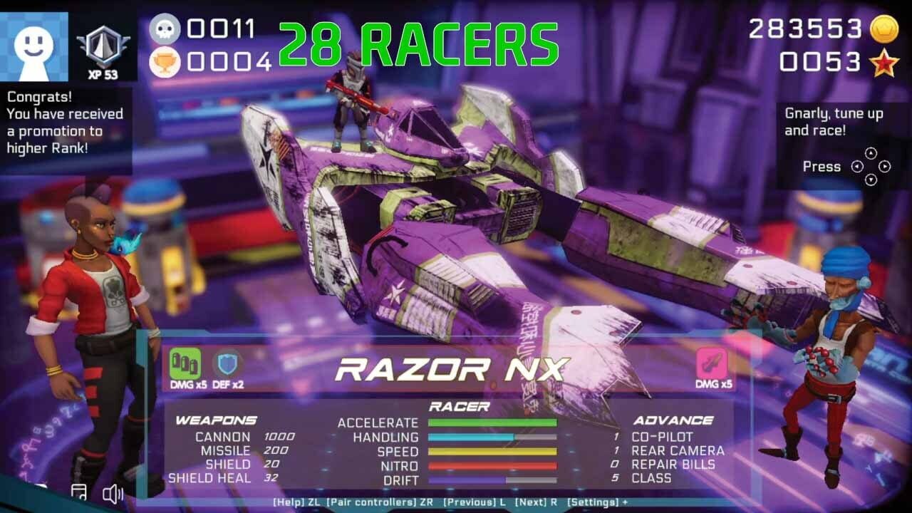 Ace Antigravity Combat Racing — Screenshot 1
