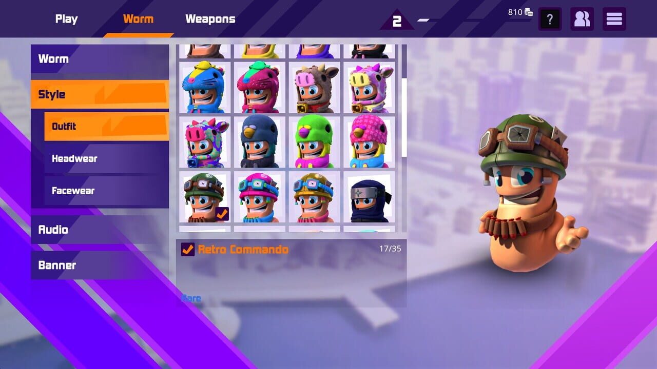 Worms Rumble: Legends Pack — Screenshot 1