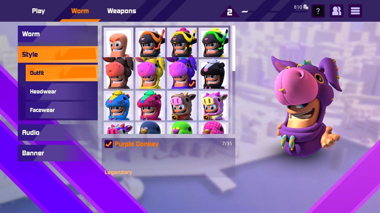 Worms Rumble - Legends Pack (