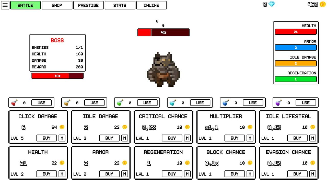 One Life Clicker Image
