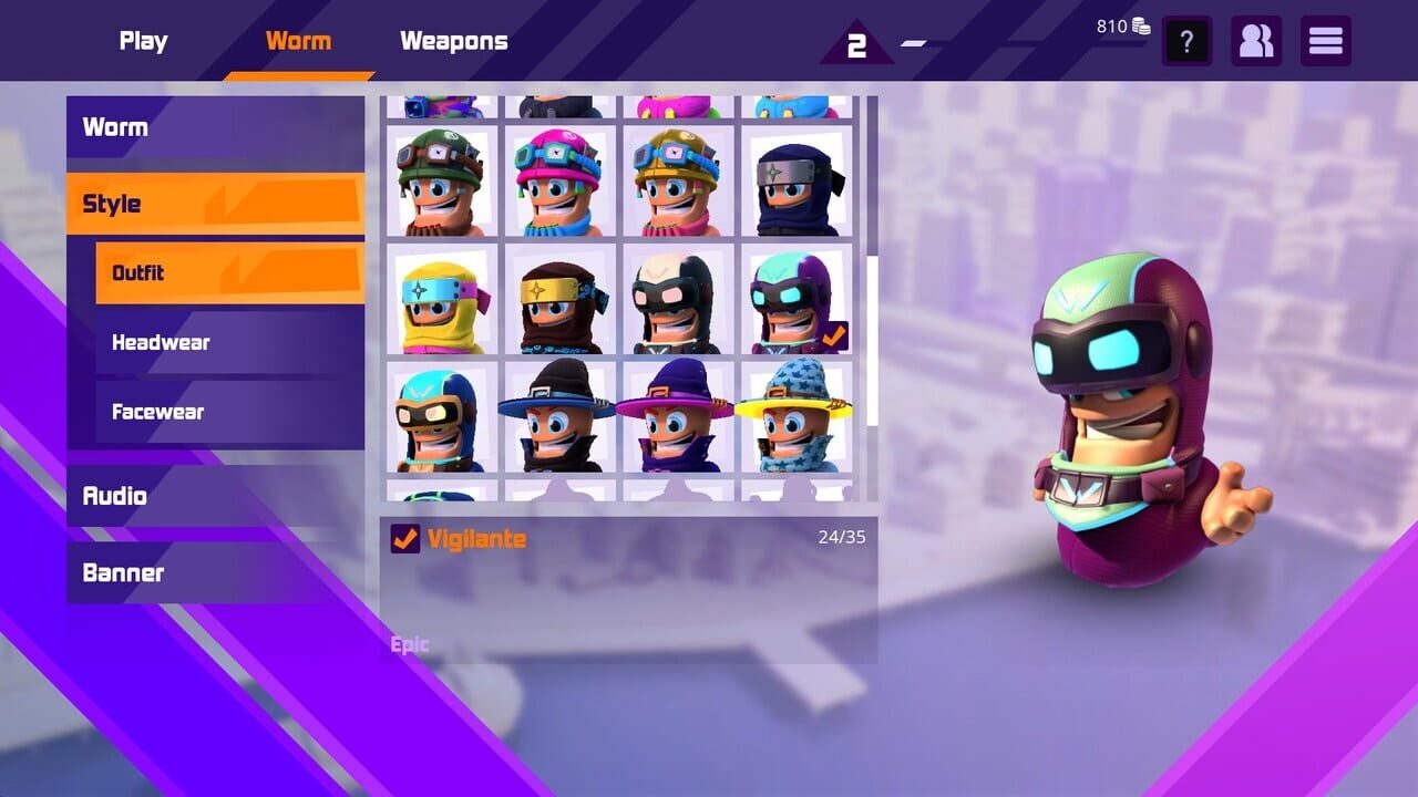 Worms Rumble: Action All-Stars Pack — Screenshot 1