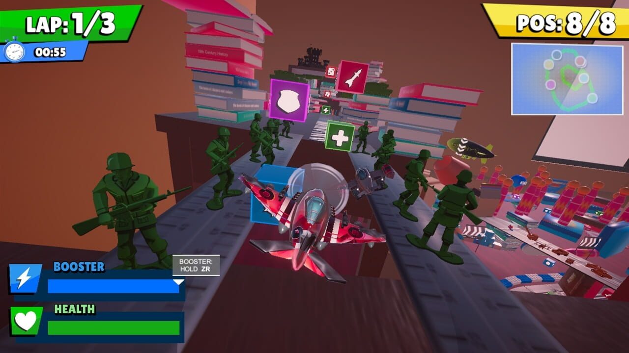 Airplane Race Simulator 2 Player Game — Screenshot 2