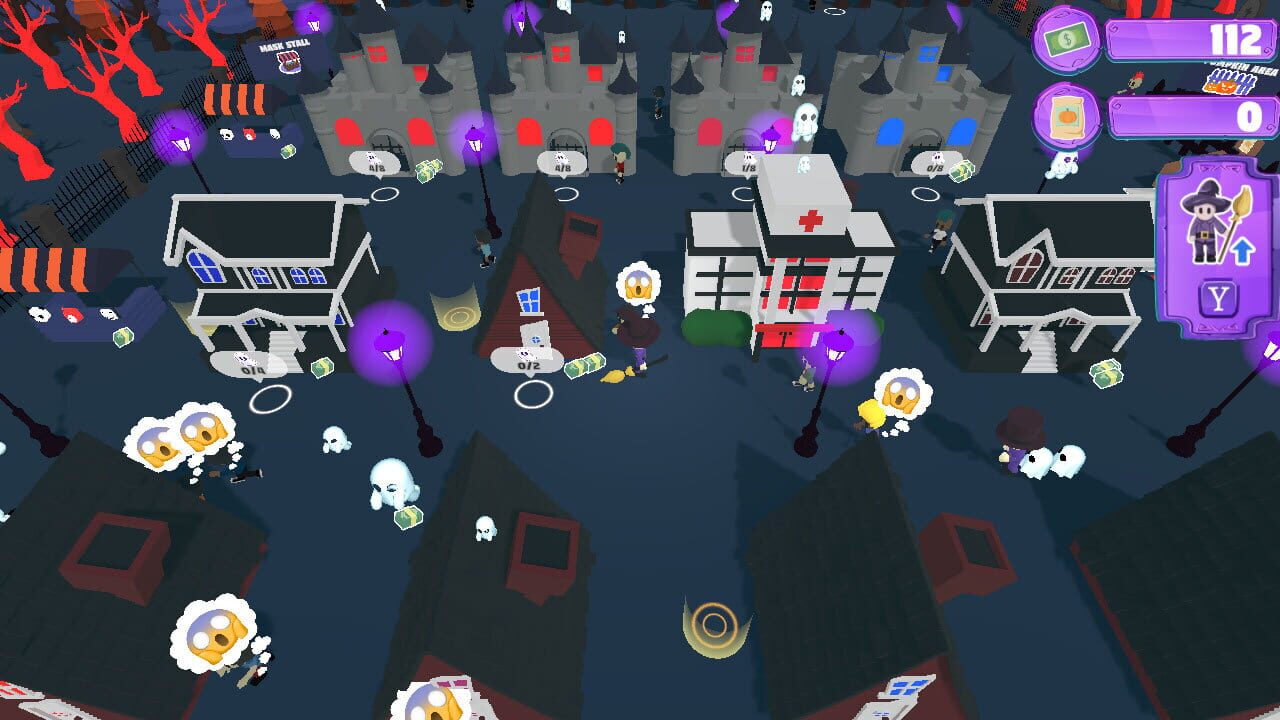 Wizards Legacy: Nightmare Park Manager Simulator — Screenshot 1