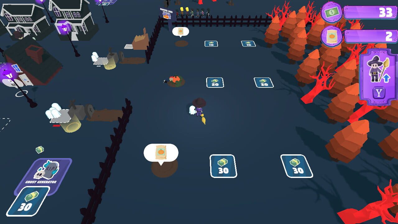 Wizards Legacy: Nightmare Park Manager Simulator — Screenshot 5