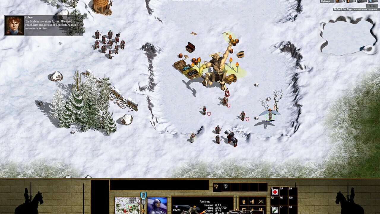 Warlords Battlecry: The Protectors of Etheria — Screenshot 1