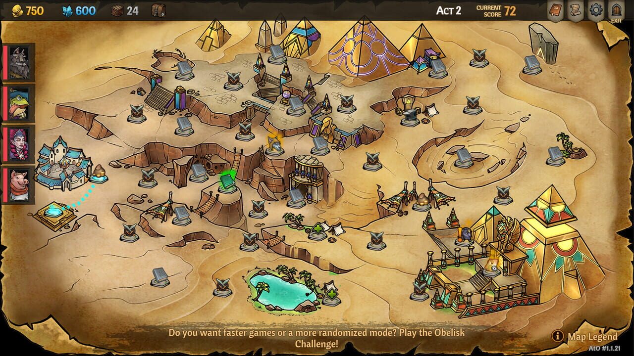Across The Obelisk: Sands of Ulminin — Screenshot 3