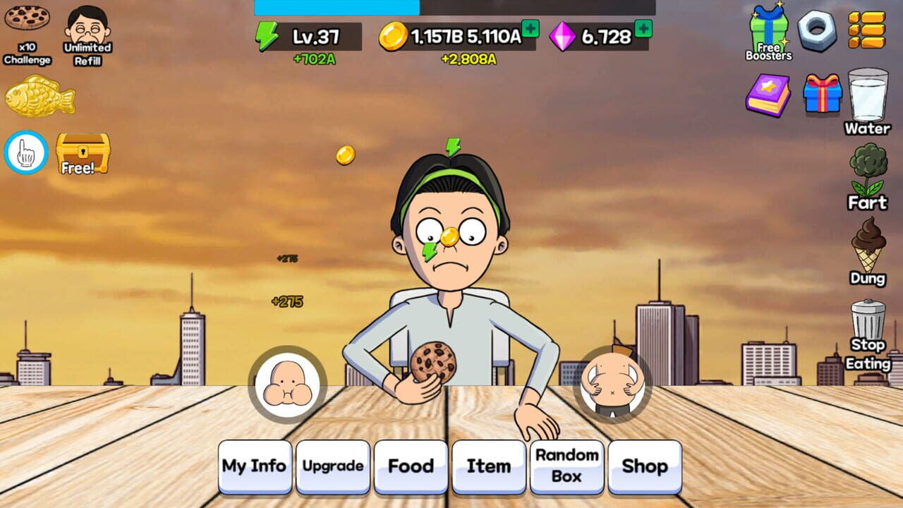 Food Fighter Clicker Games — Screenshot 2