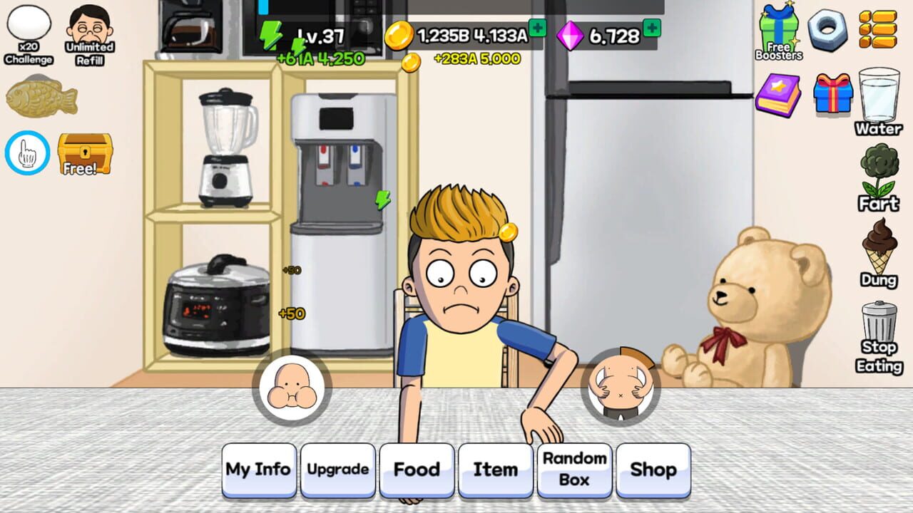Food Fighter Clicker Games — Screenshot 3