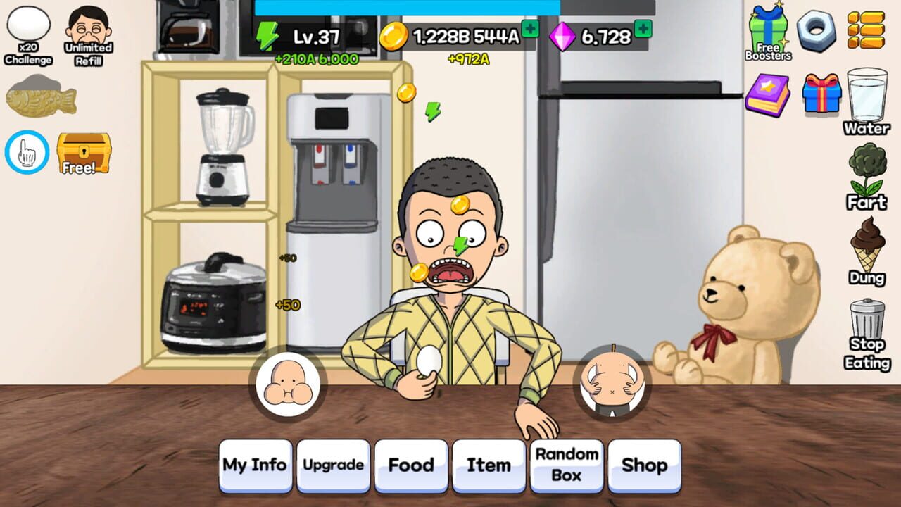 Food Fighter Clicker Games — Screenshot 4