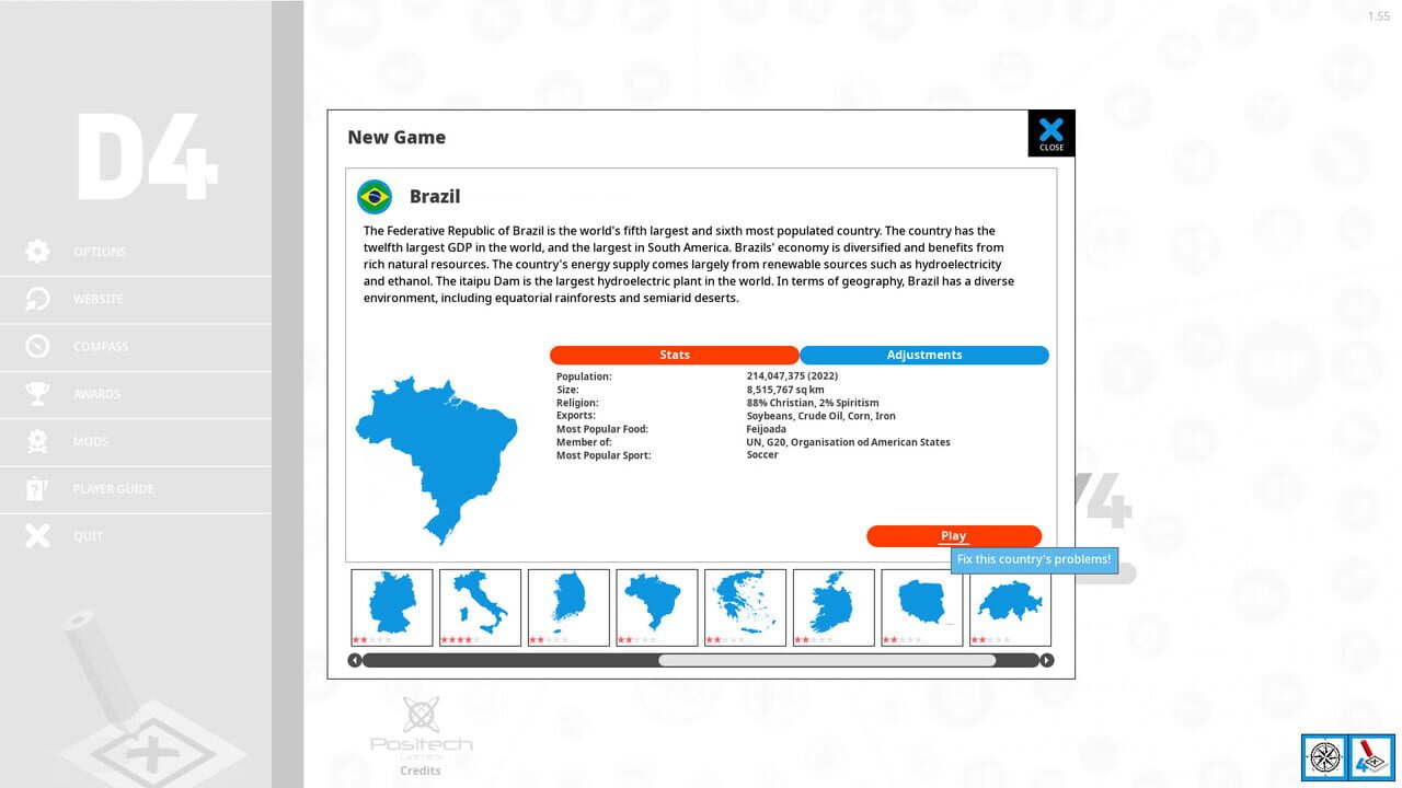 Democracy 4: Country Pack — Screenshot 3