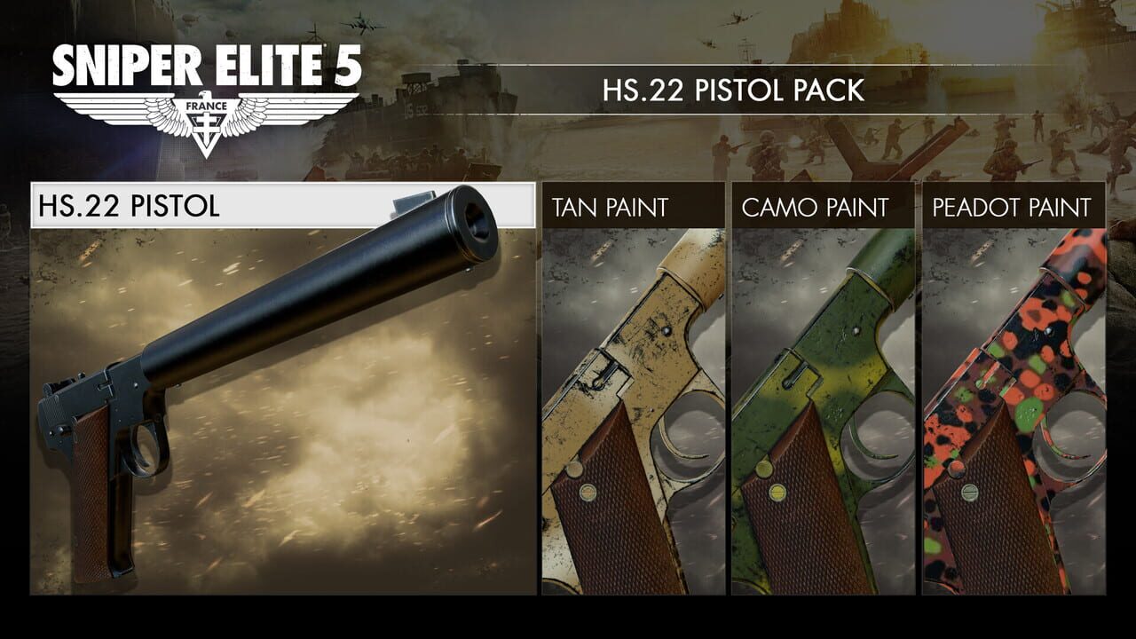 Sniper Elite 5: Concealed Target Weapon and Skin Pack Image