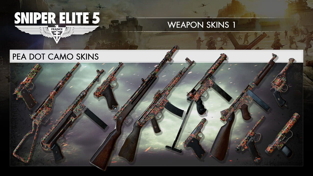 Sniper Elite 5: Concealed Target Weapon and Skin Pack Image