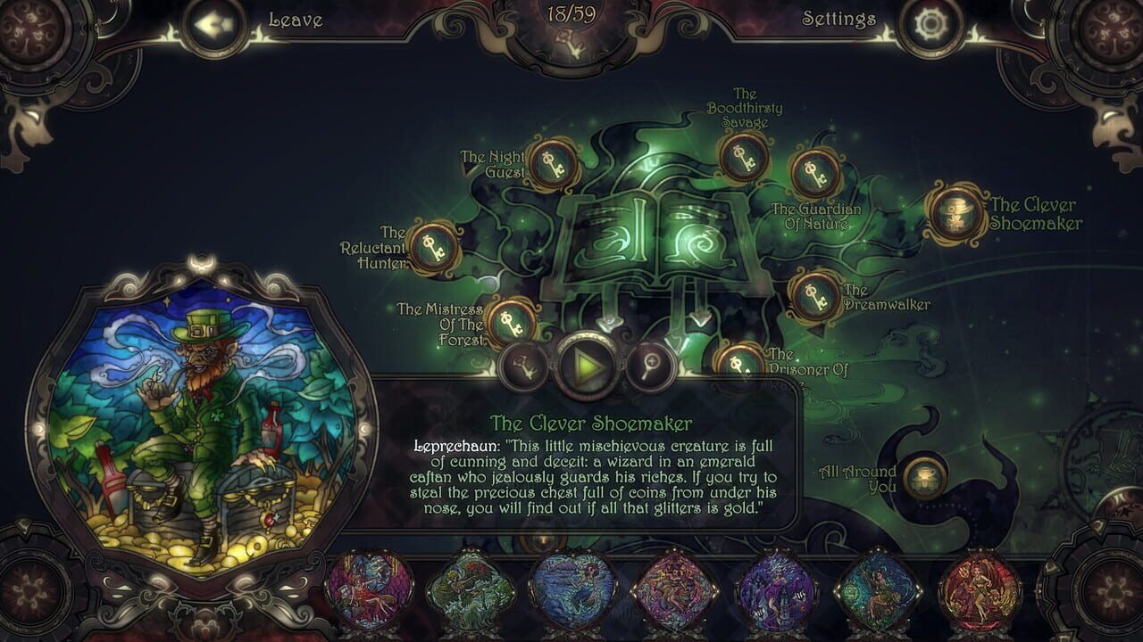 Glass Masquerade 2: Illusions - Scaryfolks Puzzle Pack Image