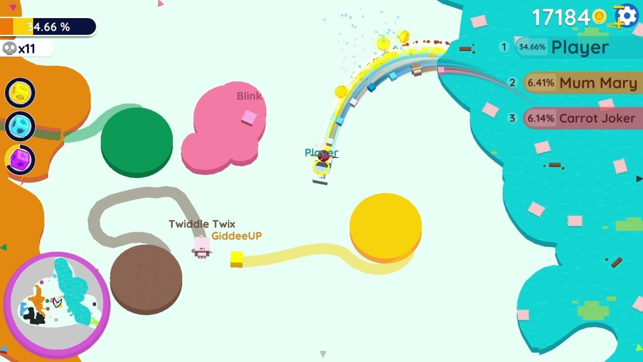 Paper io 2: Mishmash DLC — Screenshot 1