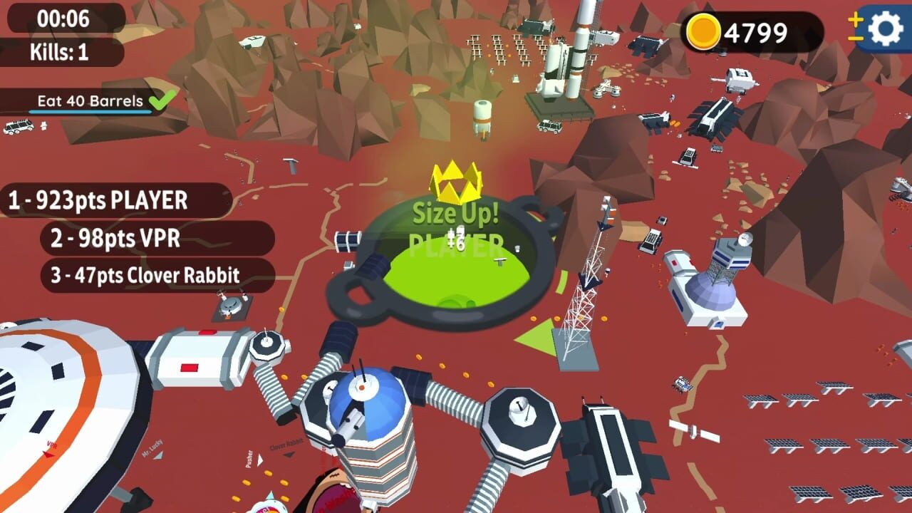 Hole io: Red Planet DLC Image