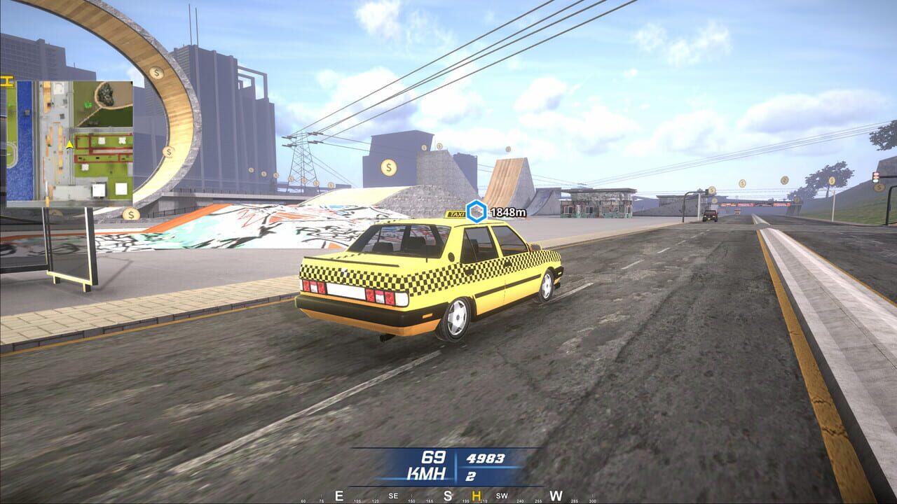 Taxi Simulator in City — Screenshot 3