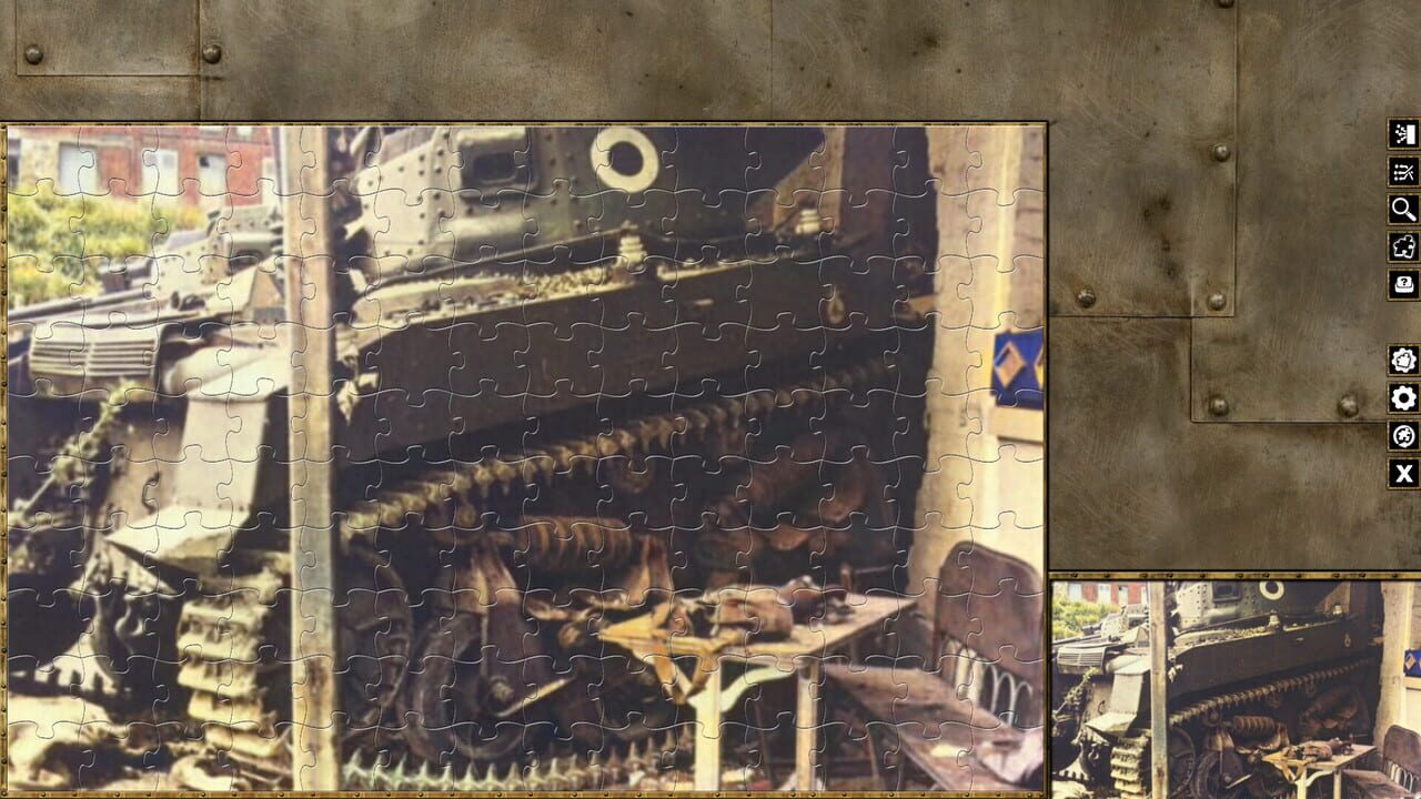 Pixel Puzzles WW2 Jigsaw: French Tanks — Screenshot 2