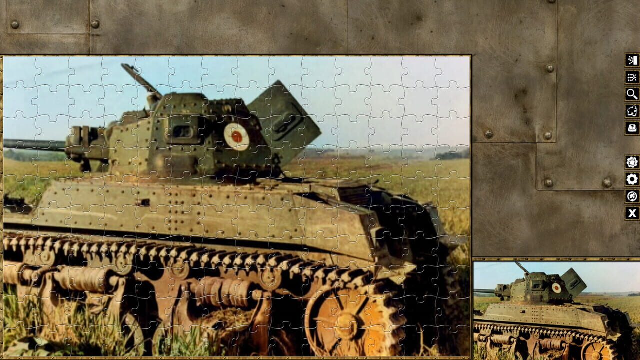 Pixel Puzzles WW2 Jigsaw: French Tanks — Screenshot 4