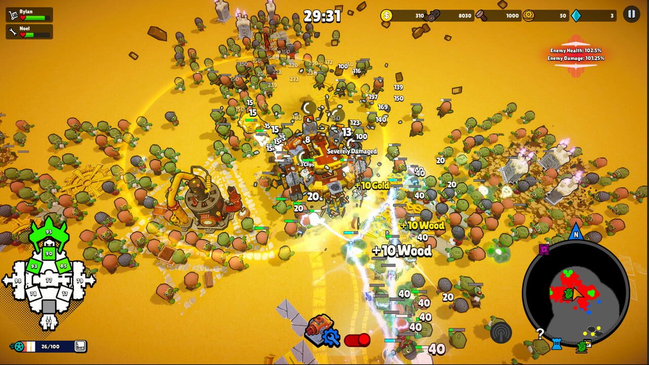 Zombie Rollerz: The Last Ship — Screenshot 2